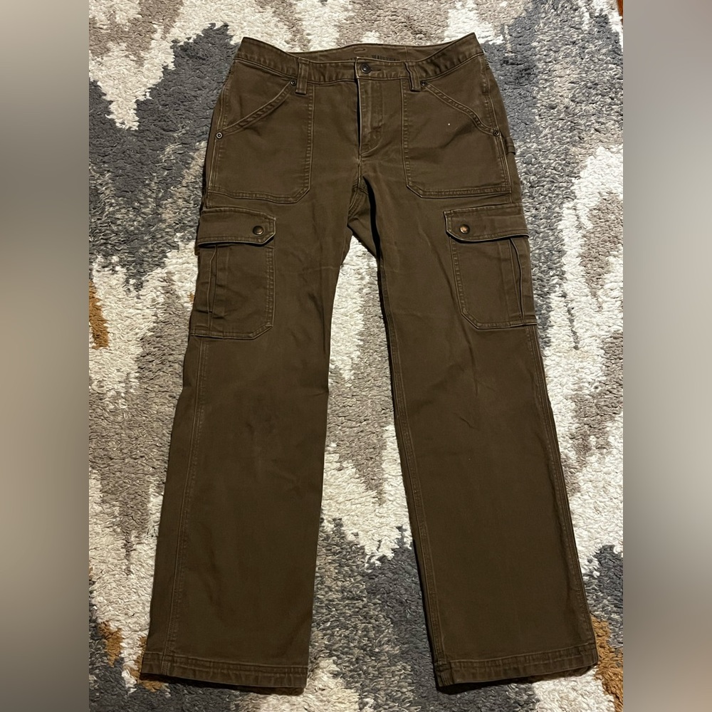 Duluth Trading Co Brown Cargo Pants